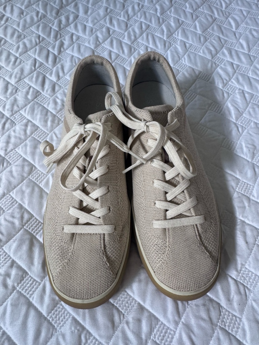 Rothy's Beige Sneakers Sz 9.5
